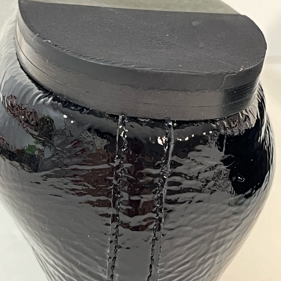 Tory Burch Black Patent Leather Caroline Logo Ballet Flats - Picture 9 of 16